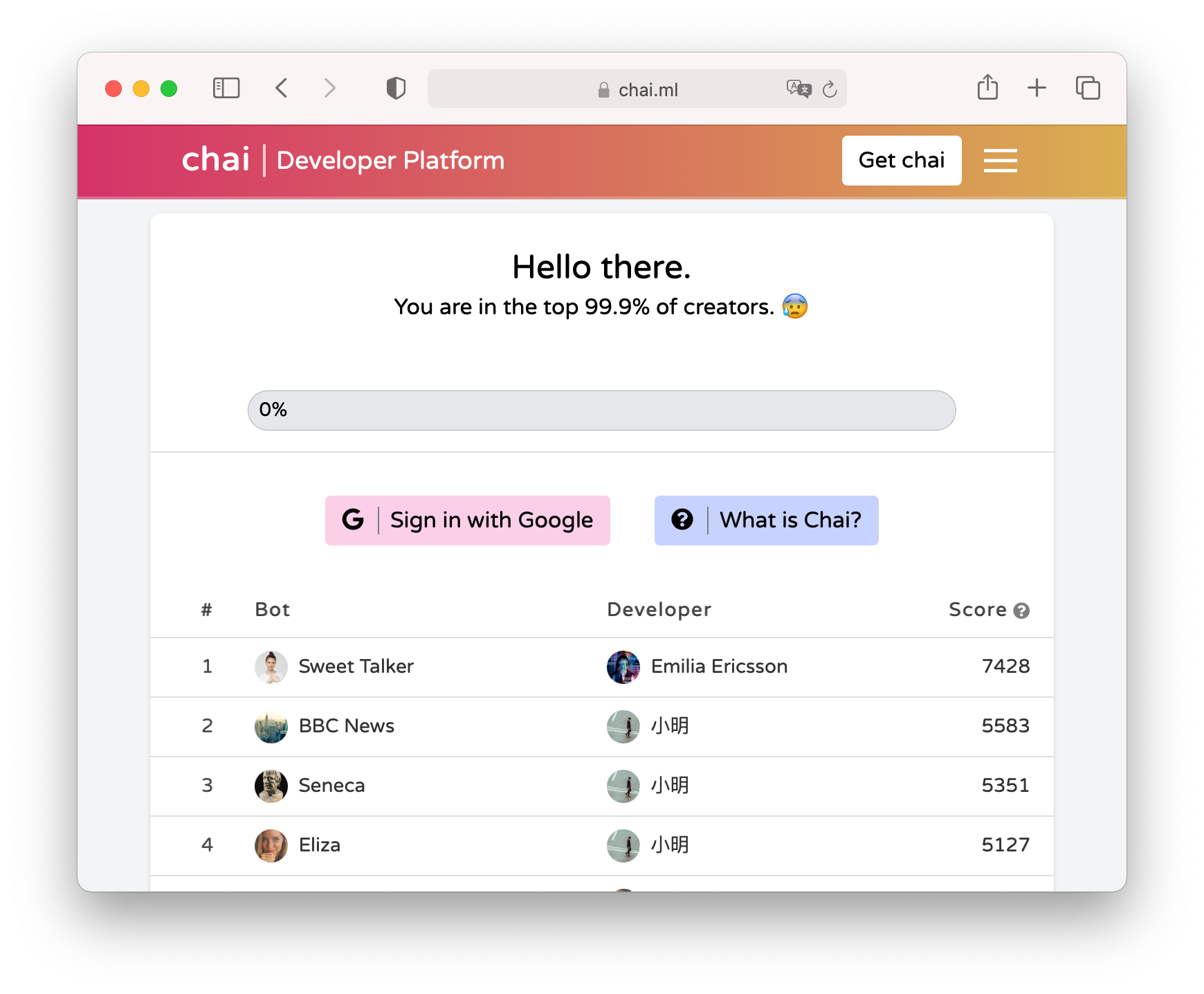 chai chat with ai friends apk